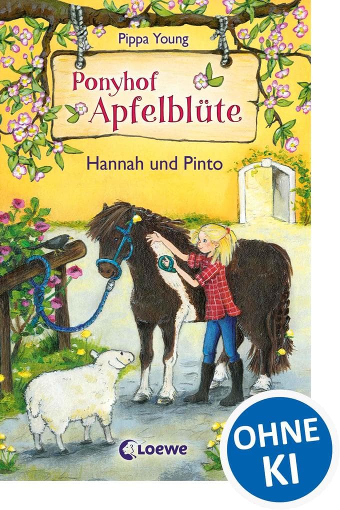 Ponyhof Apfelblüte 04. Hannah und Pinto