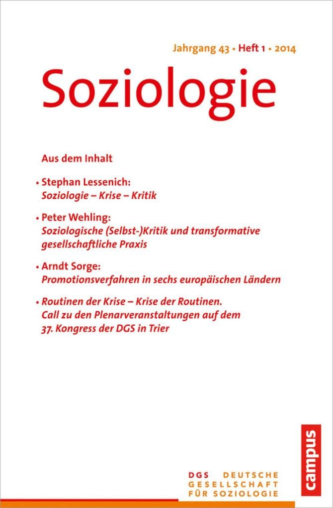 Soziologie 1.2014