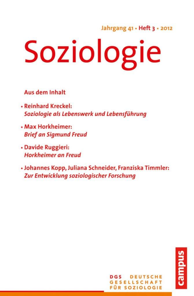 Soziologie 3.2012