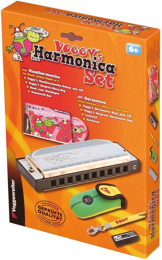 Voggys Mundharmonika-Set