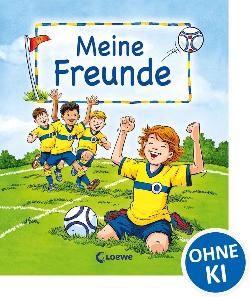 Meine Freunde (Motiv Fußball)