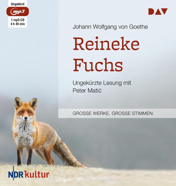 Reineke Fuchs,1 Audio-CD, 1 MP3