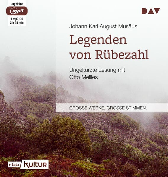 Legenden von Rübezahl,1 Audio-CD, 1 MP3