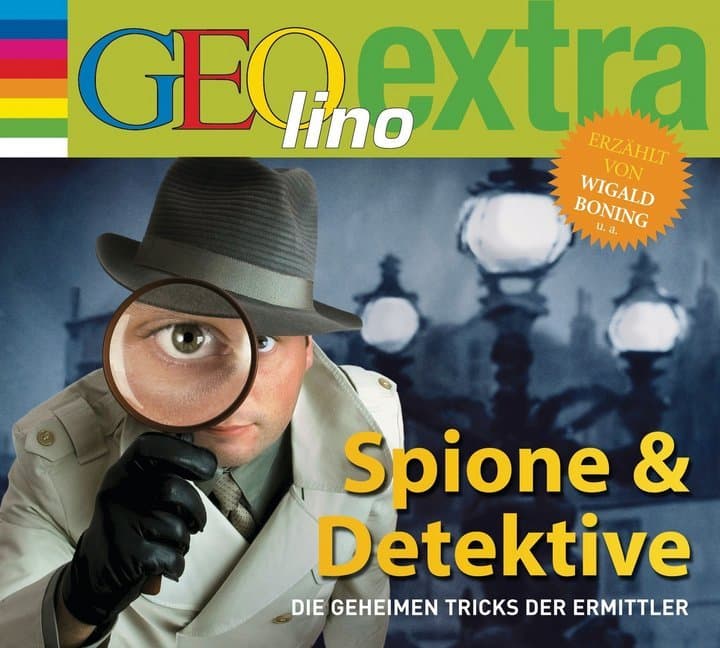 Spione & Detektive - Die geheimen Tricks der Ermittler,1 Audio-CD