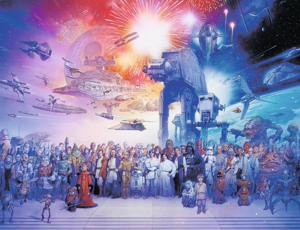 Ravensburger - Star Wars Universum, 2000 Teile