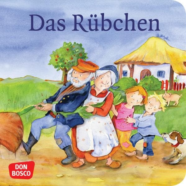 Das Rübchen, Mini-Bilderbuch