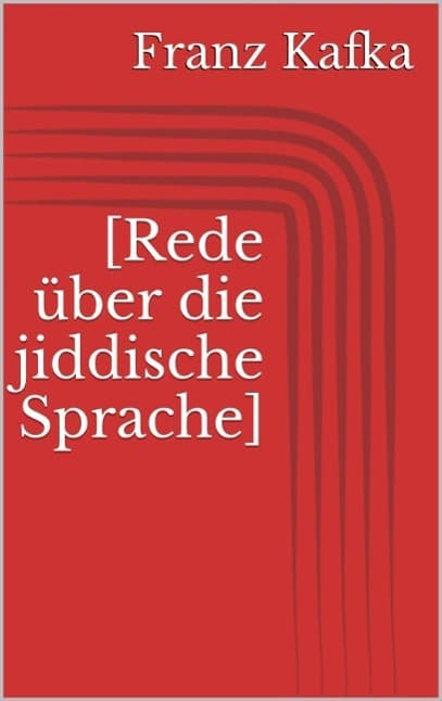[Rede über die jiddische Sprache]