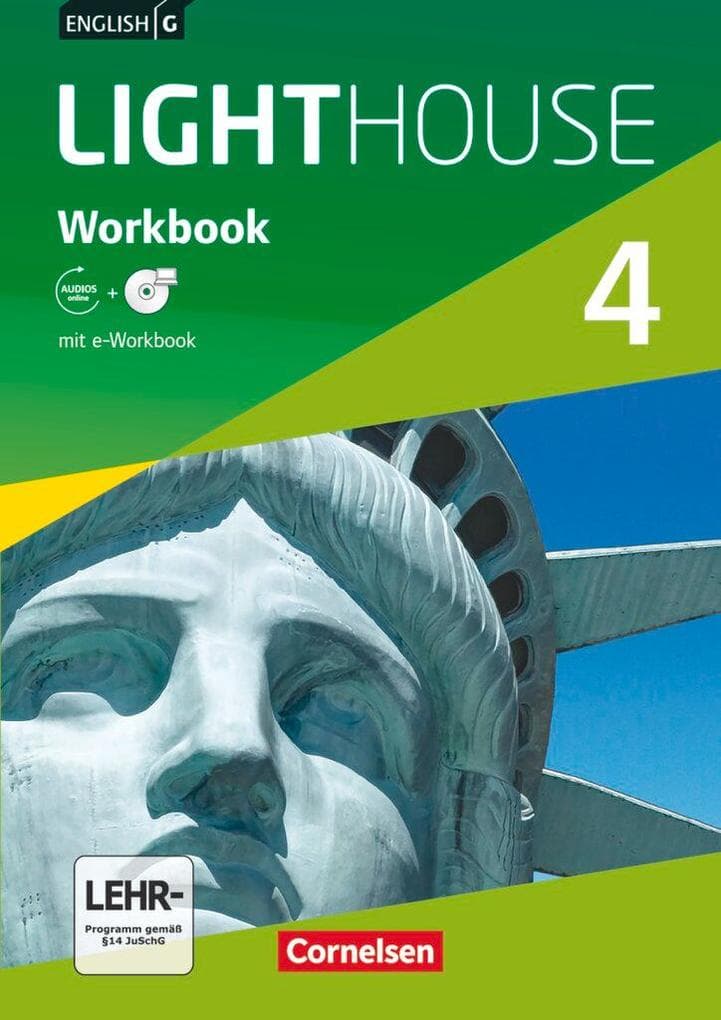 English G LIGHTHOUSE 4: 8. Schuljahr. Workbook mit e-Workbook und Audios online