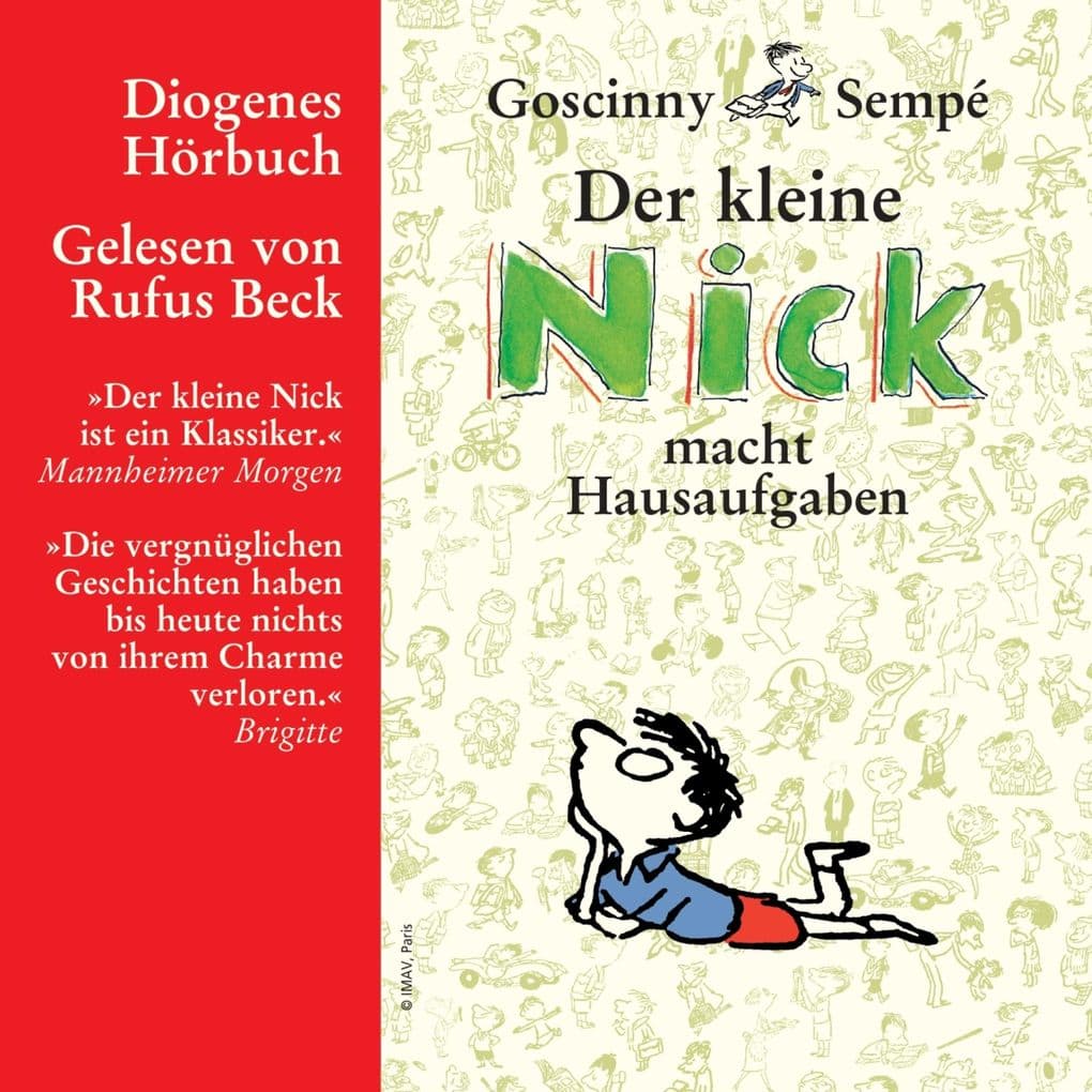 Der kleine Nick macht Hausaufgaben