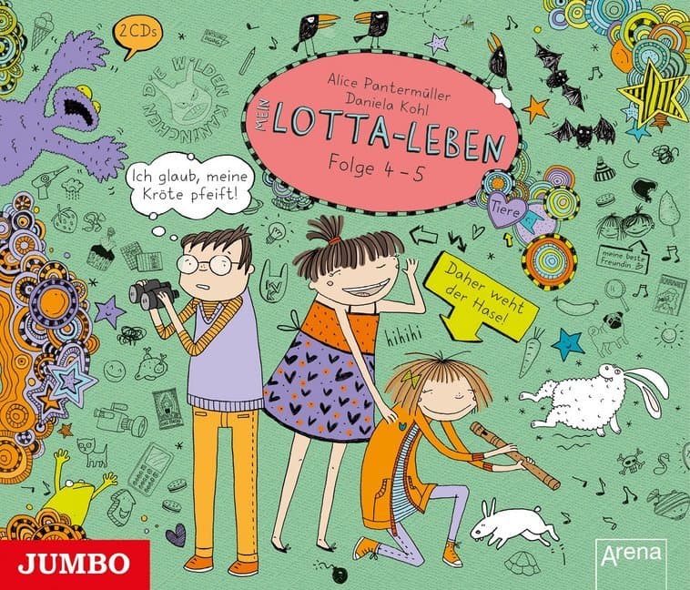 Mein Lotta-Leben.Tl.4/5,2 Audio-CDs