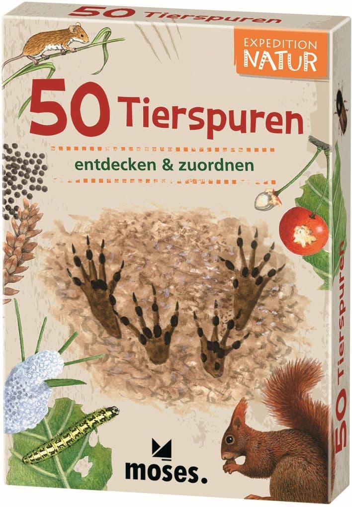 Expedition Natur: 50 Tierspuren