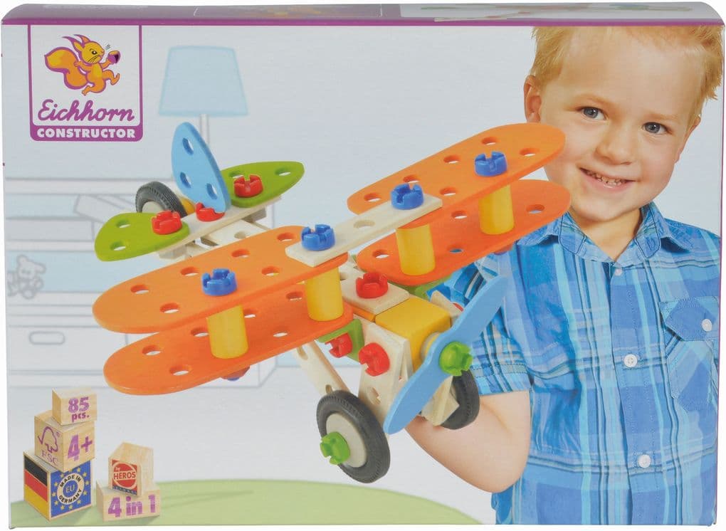 HEROS - Constructor - Doppeldecker, 85 teilig