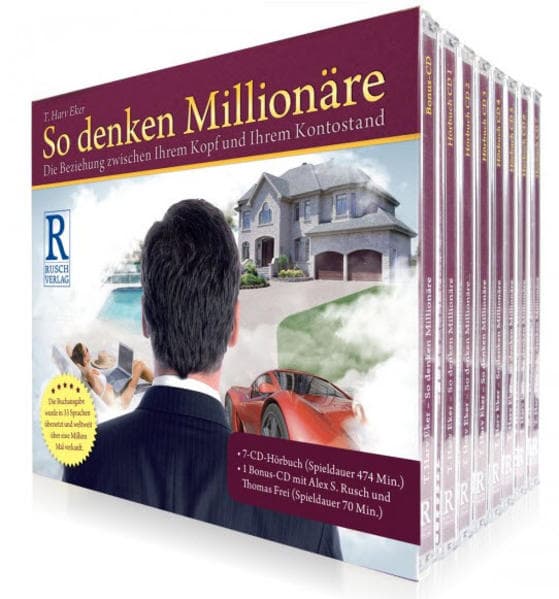So denken Millionäre,7 Audio-CDs + 1 Bonus-CD