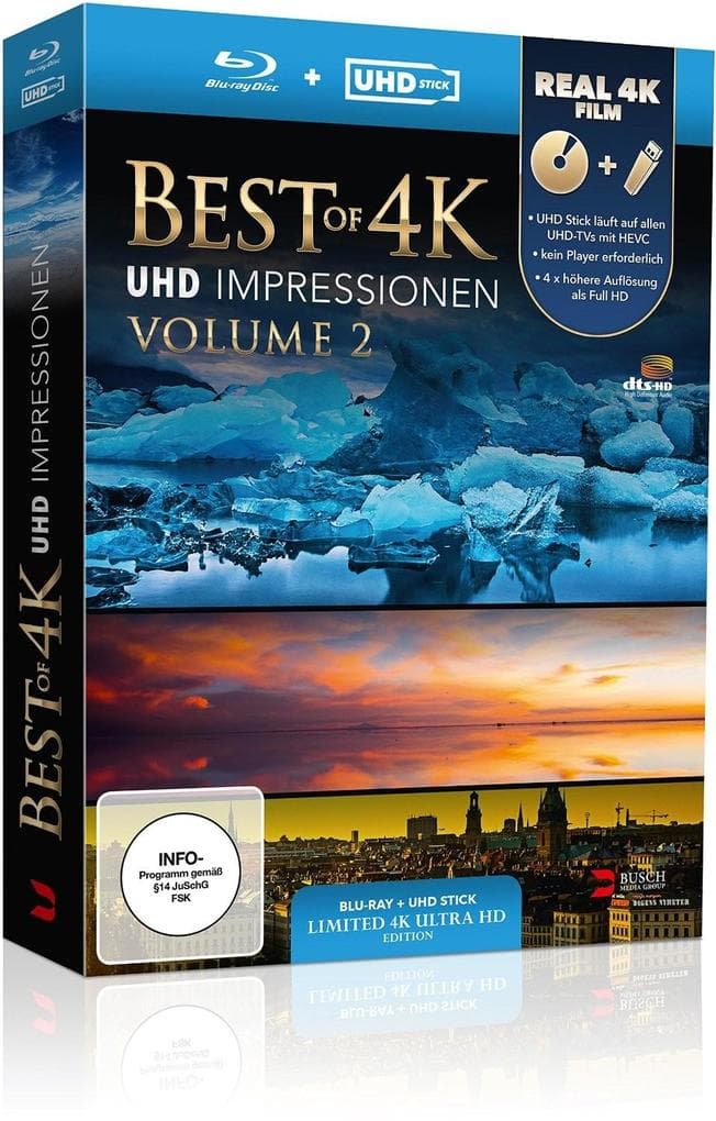 Best of 4K - Vol. 2 (UHD Stick in Real 4K + Blu-ray/Limited Edition)