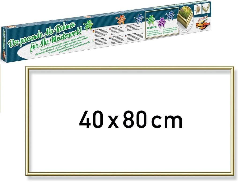 Schipper Malen nach Zahlen - Alurahmen 40 x 80 cm