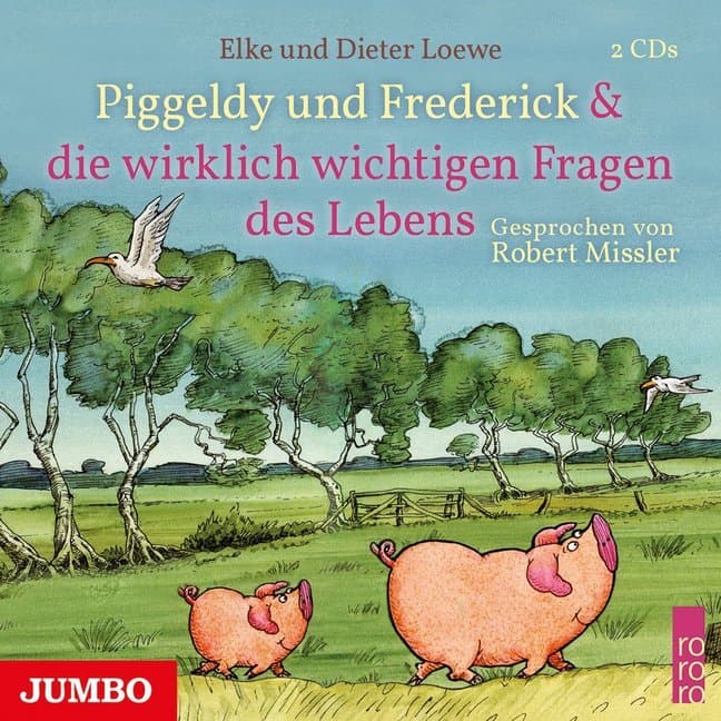 Piggeldy und Frederick & die wirklich wichtigen Fragen des Lebens,2 Audio-CDs