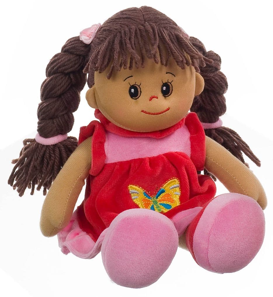 Heunec - Poupetta - Lucy mit braunem Haar S, 30cm
