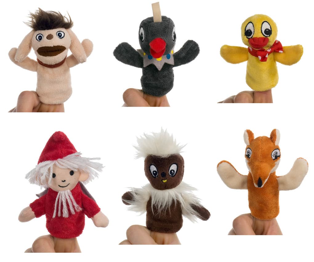 Heunec - Unser Sandmännchen, Fingerpuppen-Set 6-fach