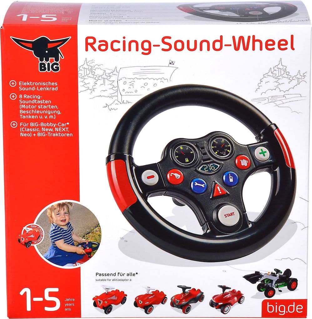 BIG - Bobby Car - Racing-Sound-Wheel