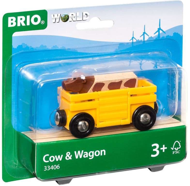 BRIO - Tierwagen mit Kuh