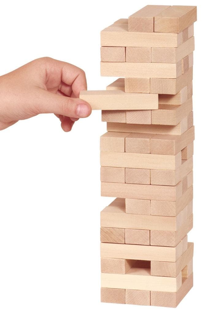 Goki HS530 Wackelturm Geschicklichkeitsspiel