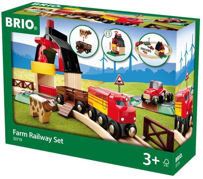 BRIO - Bahn Bauernhof Set