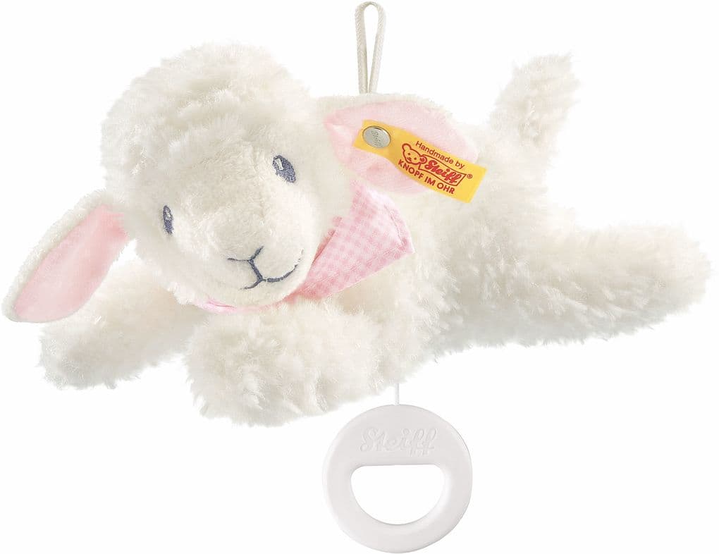 Steiff - Träum-süß-Lamm Spieluhr 25 rosa