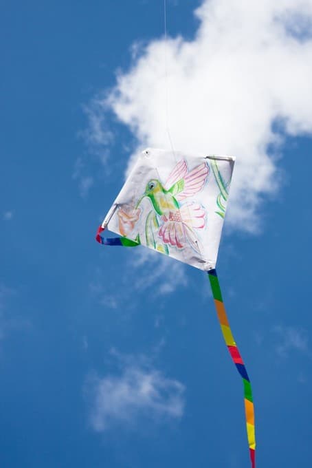 Invento 100005 - Eddy Kid`s Creation, Einleiner Drachen zum bemalen