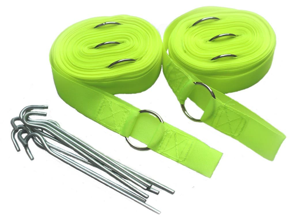 Speedminton 400430 - Easy Court Pro, Spielfeld Bänder und Heringe