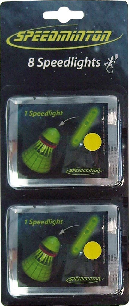 Speedminton 400401 - Speedlights 8 Stück, gelb
