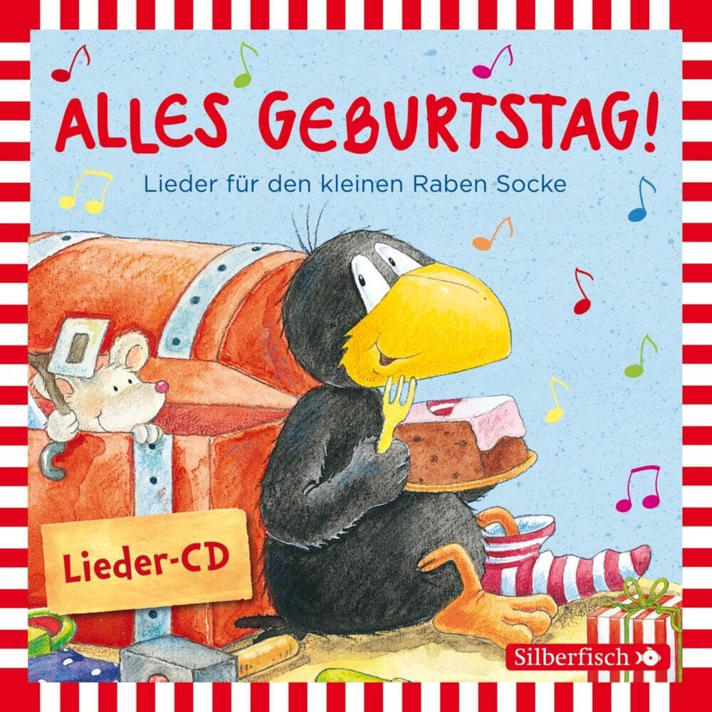 Alles Geburtstag! Lieder für den kleinen Raben Socke,1 Audio-CD