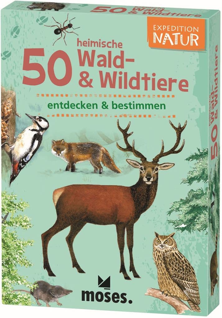 Expedition Natur: 50 heimische Wald- & Wildtiere