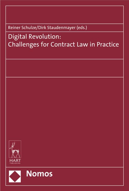 Digital Revolution: Challenges for Contract Law in Practice