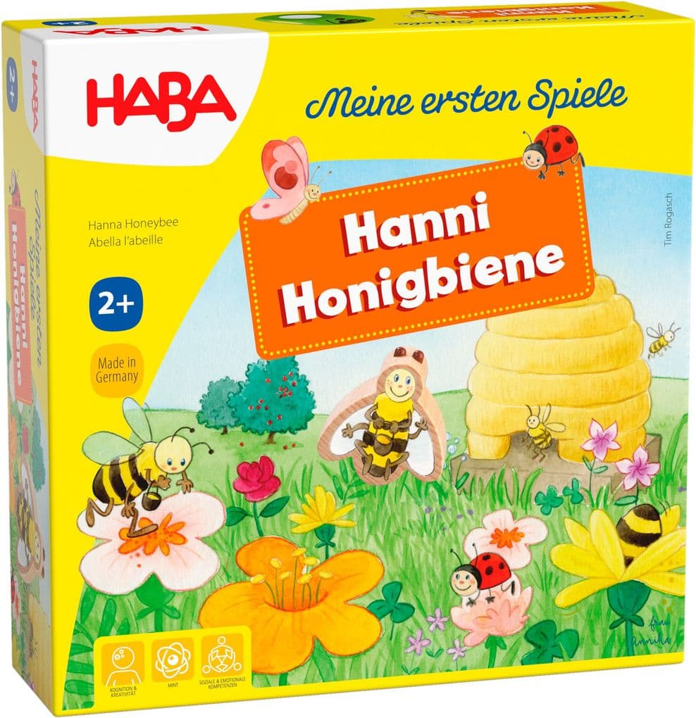 Meine ersten Spiele - Hanni Honigbiene