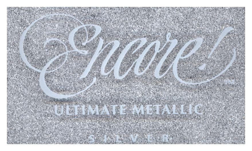 Stempelkissen groß 9 x 6 cm "Silber"