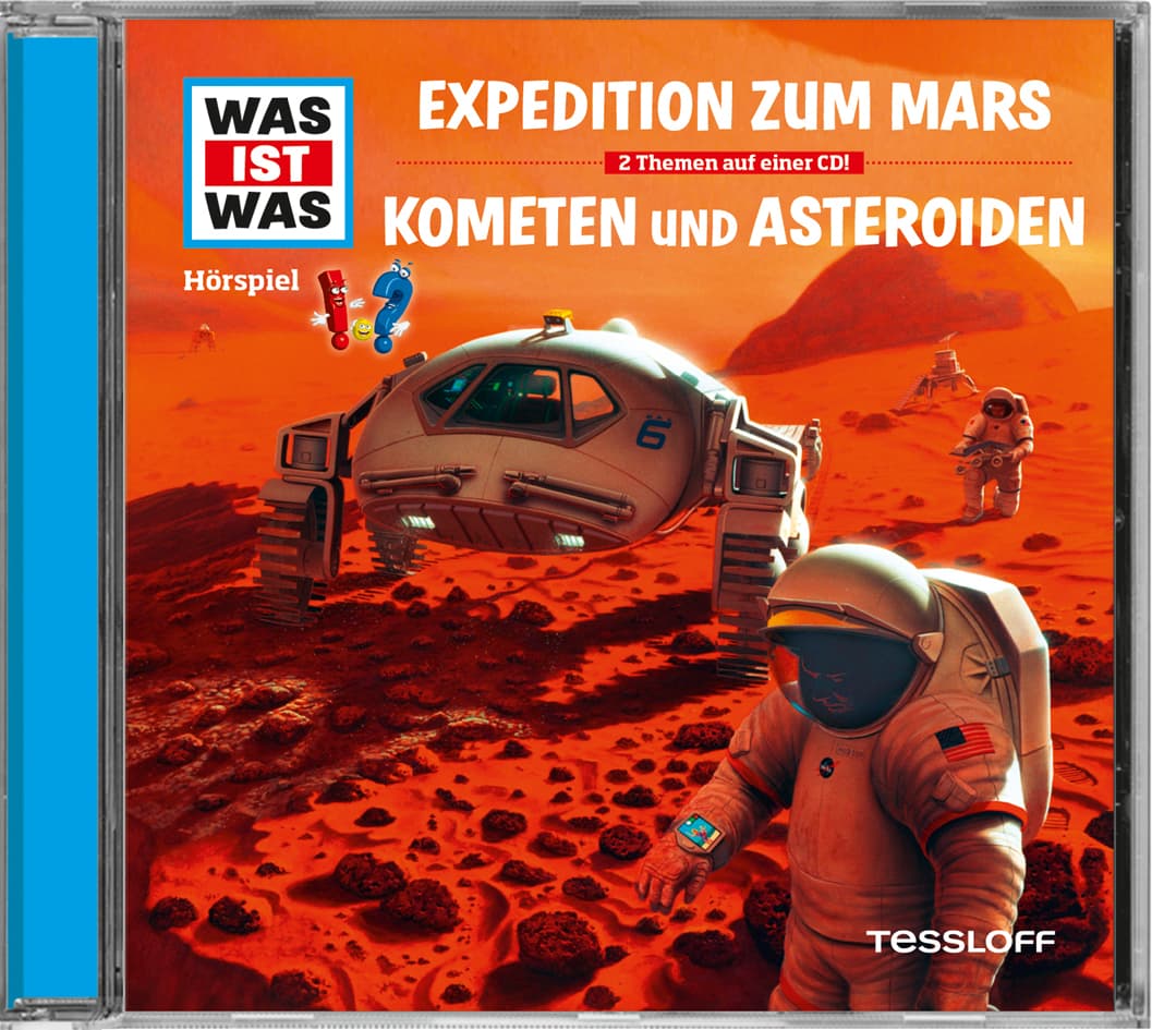 WAS IST WAS Hörspiel: Expedition zum Mars / Kometen und Asteroiden,Audio-CD