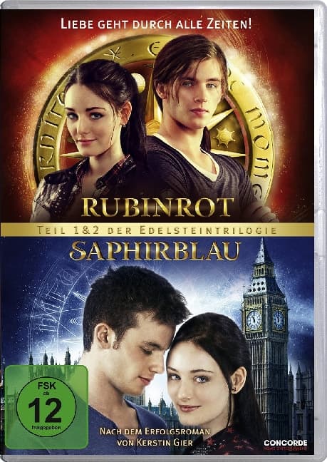 Doppel-DVD Rubinrot/Saphirblau - Die Doppeledition / 2 DVDs (ohne CH)