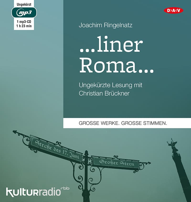 ...liner Roma...,1 Audio-CD, 1 MP3