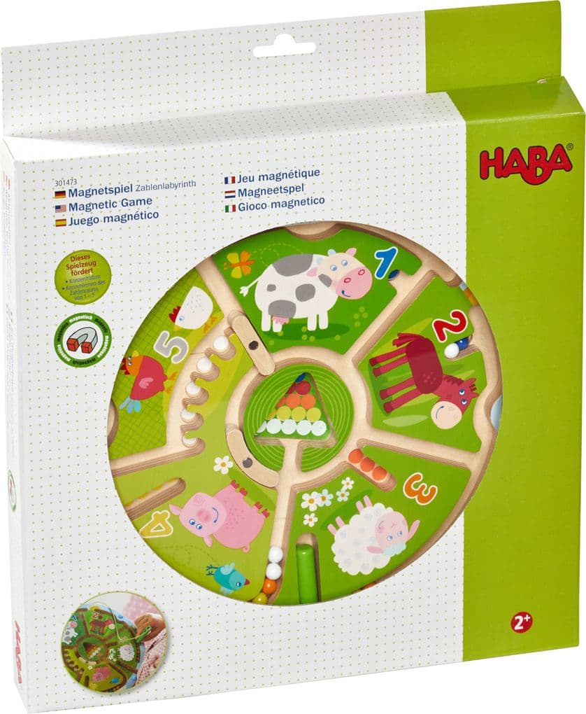 HABA - Magnetspiel Zahlenlabyrinth