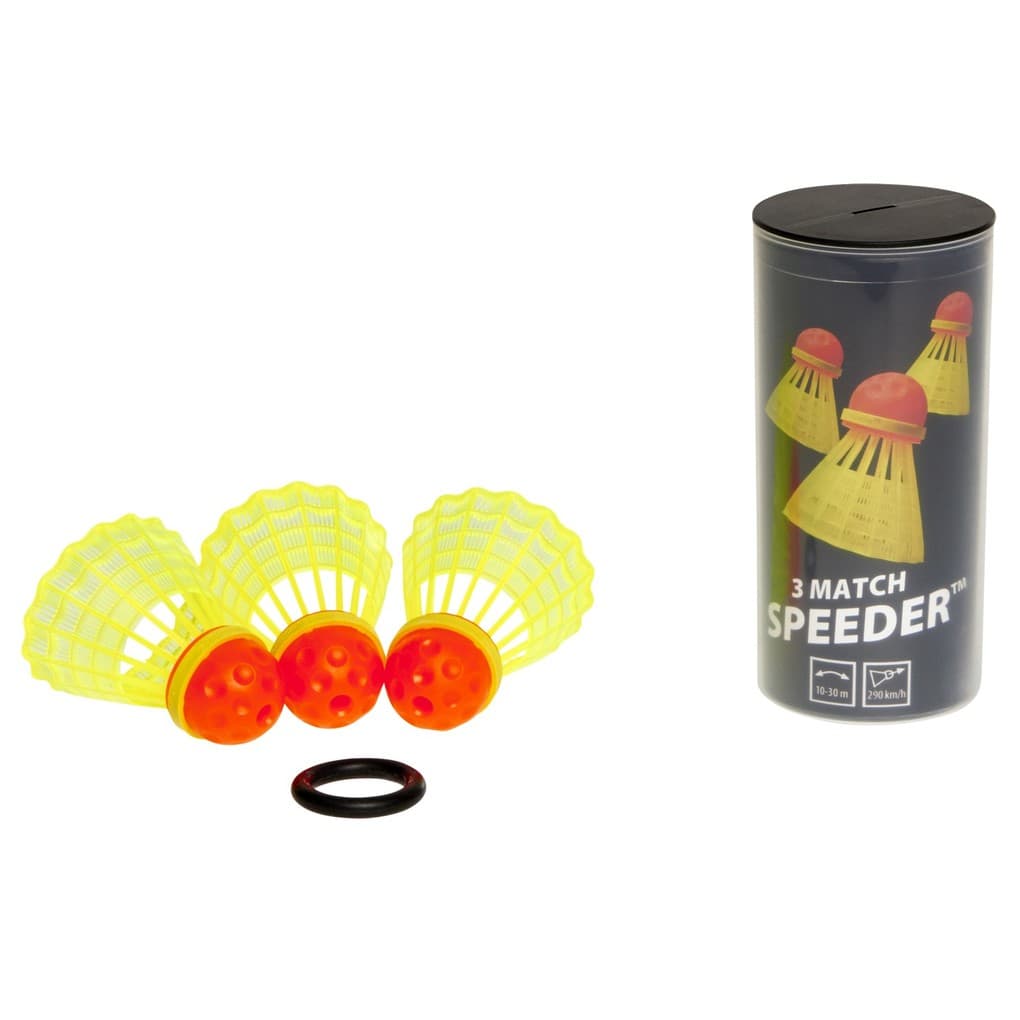 Speedminton 400223 - Speedertube 3er Matchpack