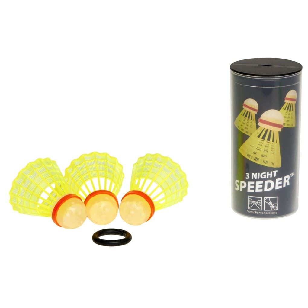 Speedminton 400224 - Speedertube 3er NIGHT