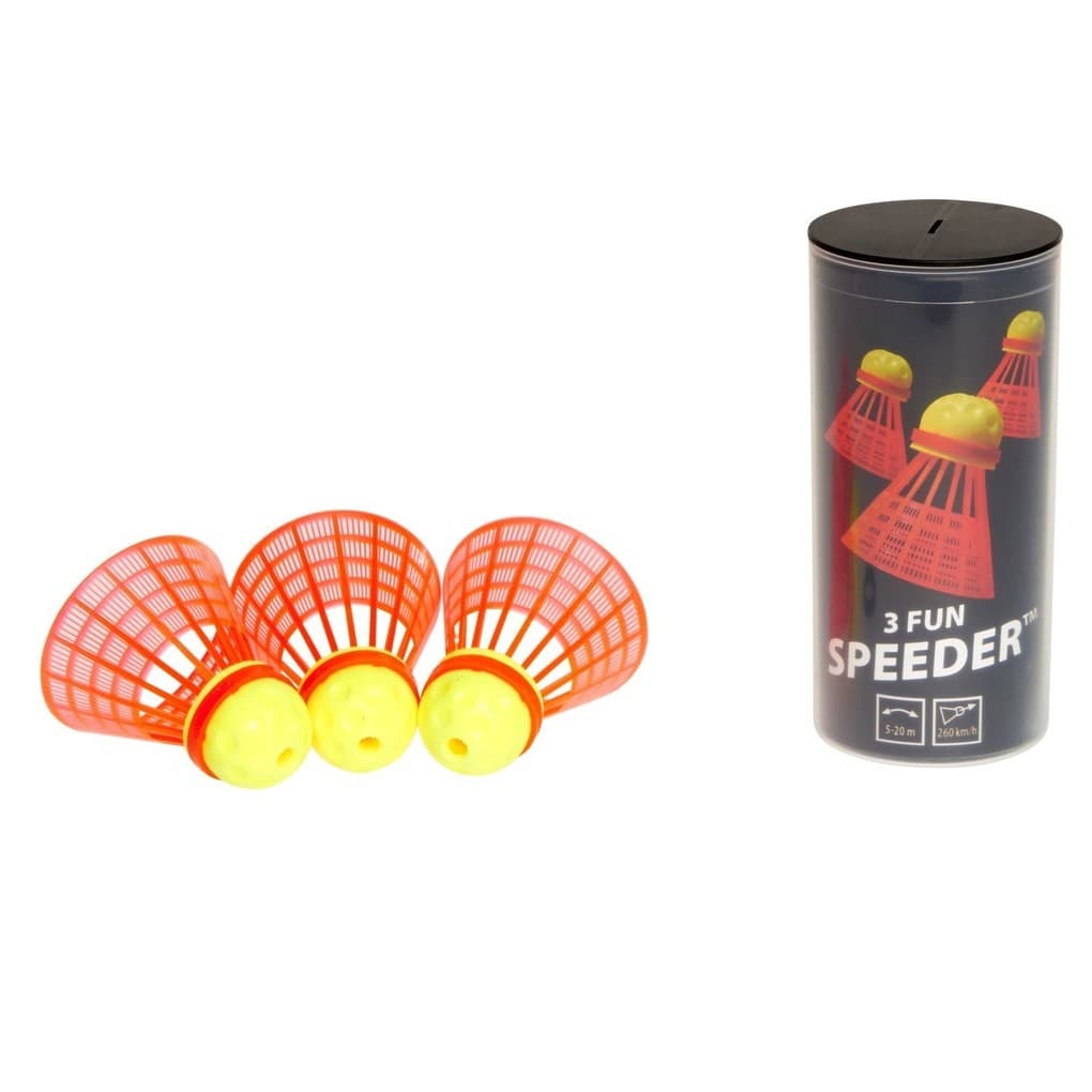 Speedminton 400221 - Speedertube 3er Funpack