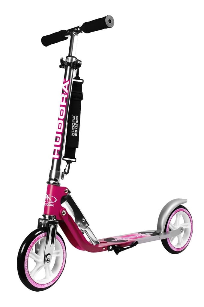 HUDORA 14764 - BigWheel® 205, Aluminium-Roller, magenta / silber