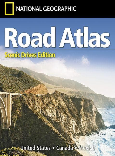 National Geographic Road Atlas 2026: Scenic Drives Edition [United States, Canada, Mexico]