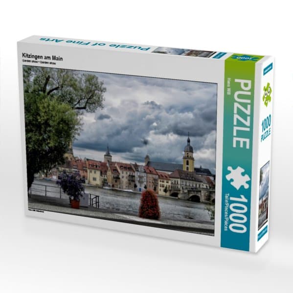 CALVENDO Puzzle Kitzingen am Main | 1000 Teile Lege-Größe 64x48cm Foto-Puzzle für glückliche Stunden
