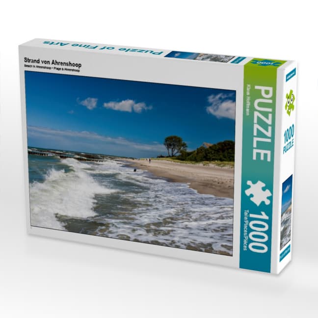 CALVENDO Puzzle Strand von Ahrenshoop | 1000 Teile Lege-Größe 64x48cm Foto-Puzzle für glückliche Stunden