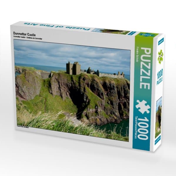 CALVENDO Puzzle Dunnottar Castle | 1000 Teile Lege-Größe 64x48cm Foto-Puzzle für glückliche Stunden