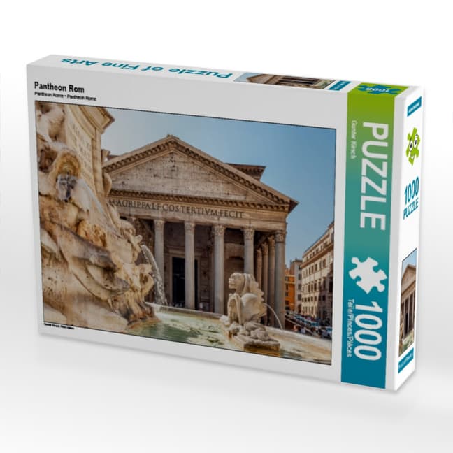 CALVENDO Puzzle Pantheon Rom | 1000 Teile Lege-Größe 64x48cm Foto-Puzzle für glückliche Stunden