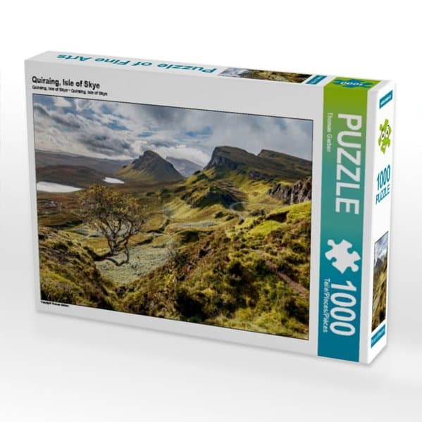 CALVENDO Puzzle Quiraing, Isle of Skye | 1000 Teile Lege-Größe 64x48cm Foto-Puzzle für glückliche Stunden