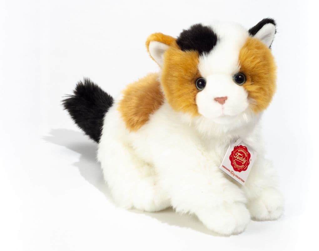 Teddy-Hermann - Glückskatze, 24 cm